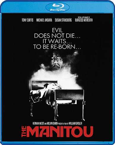 Illustration for article titled The Manitou Blu-ray release: Evil does not die... It waits to be re-born!